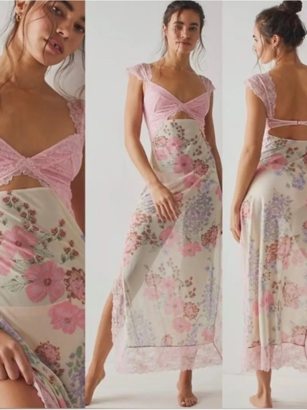 Free People Suddenly Fine Maxi Slip